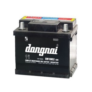 Ắc quy Đồng Nai Pinaco CMF DIN52-LBN (FLV) - 12V-52Ah