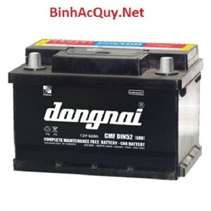 Ắc quy Đồng Nai Pinaco CMF DIN52-LBN (FLV) - 12V-52Ah