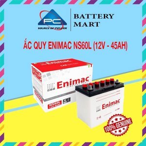 Ắc quy Enimac 12V 45AH NS60