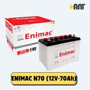 Ắc quy Enimac 12V 70AH N70