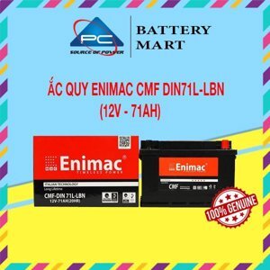 Ắc quy Enimac 12V 71AH CMF DIN71L