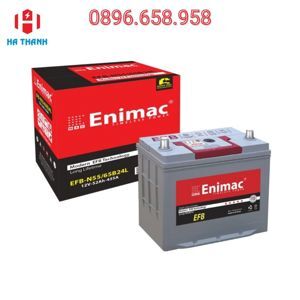 Ắc quy Enimac EFB N55/65B24L 12V 52AH