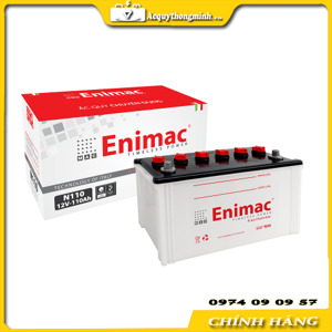 Ắc quy Enimac N110P (N110 Plus) 12V 110AH