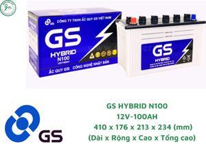 Ắc quy GS N100 100Ah