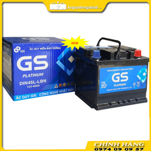 Ắc quy GS DIN45L 12v 45ah