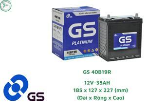 Ắc quy GS MF 40B19R - 12V 35AH