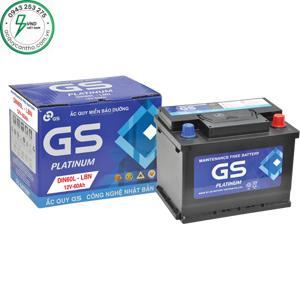 Ắc quy GS MF DIN60L (12V - 60Ah)