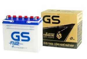 Ắc quy GS nước dùng cho ô tô 12V-45Ah (NS60LSE)
