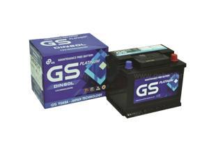 Ắc quy GS Platinum MF DIN60L-LBN - 12V 60Ah