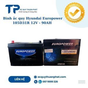 Ắc quy Hyundai 105D31R 12V 90AH