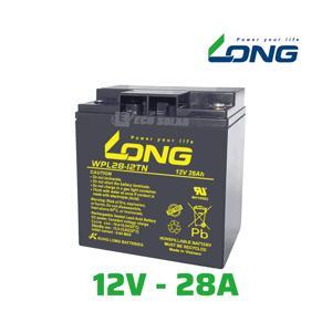 Ắc quy Long 12V-28Ah WPL28-12T