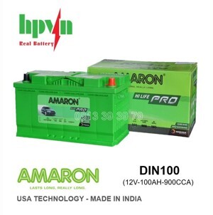 Ắc quy ô tô AMARON DIN100 12V 100Ah