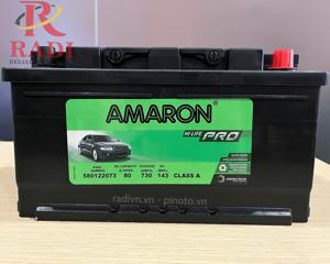 Ắc quy ô tô AMARON DIN80 12V 80Ah