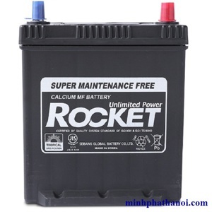 Ắc quy ô tô Rocket SMF NS40Z khô (12v – 35ah)