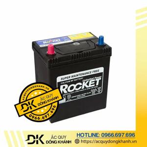 Ắc quy ô tô Rocket SMF NS40Z khô (12v – 35ah)