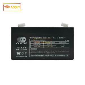 Ắc quy Outdo 6V-1.3Ah OT1.3-6