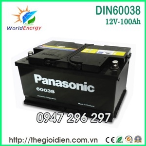 Ắc quy Panasonic DIN 60038