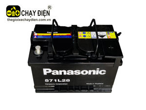 Ắc quy Panasonic khô 12V-71Ah (DIN 571L28)