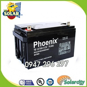 Ắc quy Phoenix 12V-75Ah TS12750