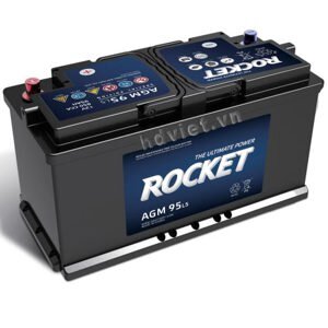 Ắc quy Rocket 12V 100AH AGM LN5