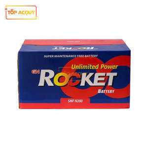 Ắc quy Rocket 12V 200AH SMF N200