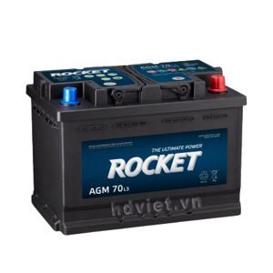 Ắc quy Rocket 12V 70AH AGM LN3