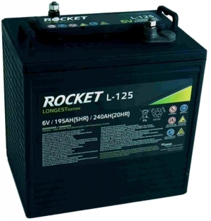 Ắc quy Rocket L-125 6V 240AH
