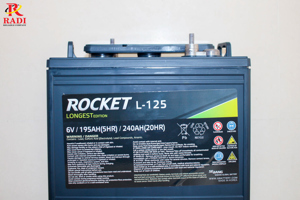 Ắc quy Rocket L-125 6V 240AH