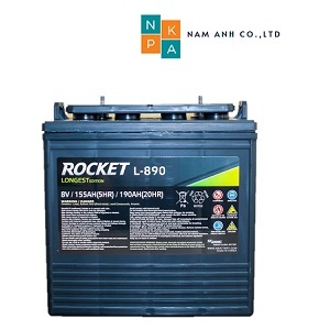 Ắc quy Rocket L-890 8V 190AH