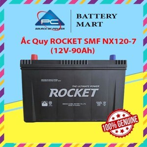 Ắc quy Rocket SMF NX120-7 L/R (12v-90ah)