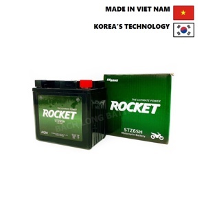 Ắc Quy Rocket STZ6SH 12V 5AH