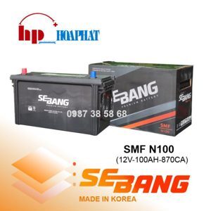 Ắc quy Sebang 100Ah N100