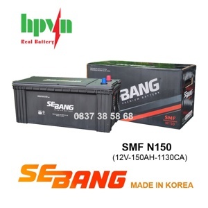 Ắc quy Sebang 150AH N150