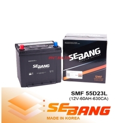 Ắc quy Sebang 60AH SMF 55D23L