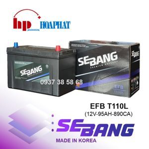 Ắc quy Sebang 95AH EFB T110L