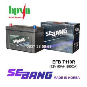 Ắc Quy Sebang EFB T110R (12V-95Ah)