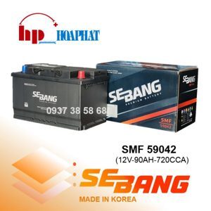 Ắc Quy Sebang SMF 59042 (DIN 90AH – L)