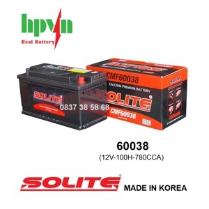 Ắc quy Solite Din 60038