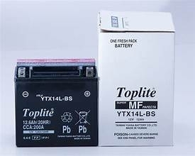 Ắc Quy Toplite YTX14L-BS 12V 12.6AH