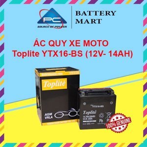 Ắc quy Toplite YTX16-BS