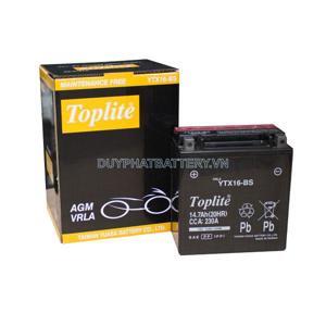 Ắc quy Toplite YTX16-BS