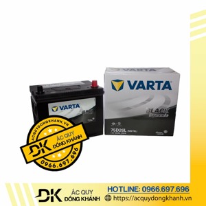 Ắc quy Varta 75D26L (65ah-12v)