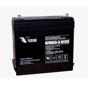 Ắc quy Vision 12V 55AH 6FM55-X