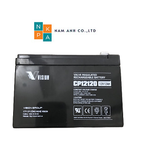 Ắc quy Vision CP12120 - 12V 12AH