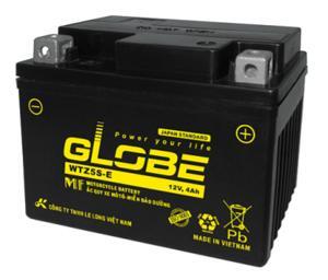 Ắc quy xe máy Globe 12V- 4Ah WTZ5S-E