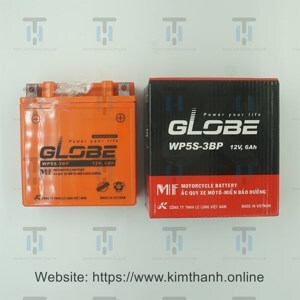 Ắc quy xe máy Globe 12V- 6Ah WP5S-3BP