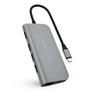 Adapter chuyển đổi USB C 9 in 1 HyperDrive HD30F