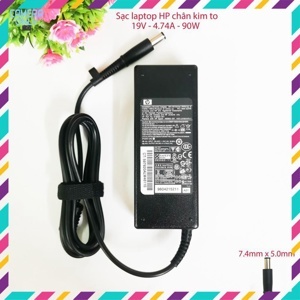 Adapter HP 19V - 4.74A đầu kim