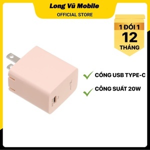 Adapter Sạc Type C PD 20W Xmobile TC20P