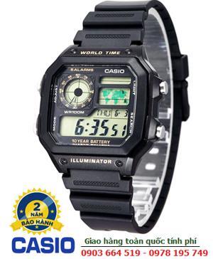 Đồng hồ nam Casio AE-1200WH - màu 1BVDF, 1AVDF